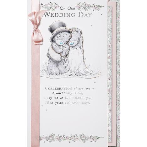 On Our Wedding Day Luxury Me to You Bear Card £4.99